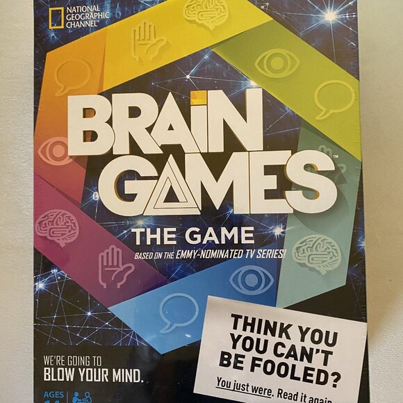 NEW | National Geographic BRAIN GAMES: The Game Board | Factory Sealed - Picture 2 of 12